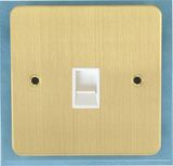 1 Gang Telephone Socket with Master