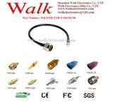 N Fme RF Cable Assembly: Fme Female Straight Bulkhead to N Male Straight with Rg58 Cable, N Connector Cable