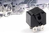 RM Mini Rocker Switches, Fitted with Rotating Arm Actuator for Custom Design