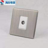 Isolated Coaxial Socket 1 Gang TV Socket