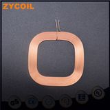 Thin Qi Wireless Receiver Coil for Wearable Device