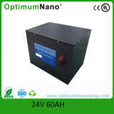 24V Litium-Ion Batterie 24V 60ah LiFePO4 Battery with Various Cases