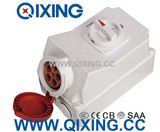 63A 5p IP44 IEC Socket with Switch