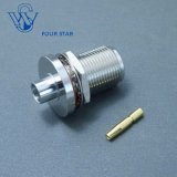 RF Coaxial Female Jack Bulkhead N Type Connector for Rg401 Cable