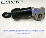 48V 130W 88rpm Permanent Magnet DC Electric Venetian Blind Worm Gear Motor
