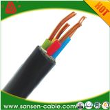 Yjv 0.6/1kv XLPE Insulation Solid Bare Copper Cable Solid Core Stranded 3X240+2X120sqmm Power Cable