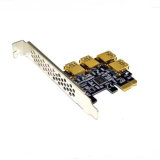 Pcie 1 to 4 Pcie 1X Multiplier Expansion Riser Card