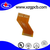 Single Layer Yellow Soldermask FPC with 0.5mm Board Thickness