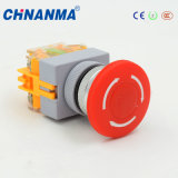 19mm Red Mushroom Head Push Button Switch/Emergency Stop Switches
