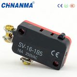 16A Three Screw Terminals Push Button Screw Micro Switch