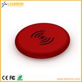 Rubber Smart Phone Wireless Charger Pad with Short-Circuit & Temperature Protection