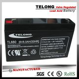 Rechargeable VRLA-AGM Battery 6V8ah