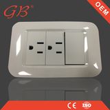 American Type One Gang Electrical Wall Switch Socket