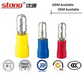 Mpd Brass Insulated Male Bullet Disconnects PVC Terminal Connector