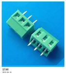 3.81mm Pitch 3 Pin Straight PCB Screw Terminal Block Connector