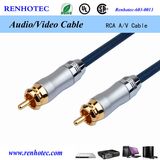 Gold RCA Connector Plug Jack Socket & 3 4 5 Pin XLR Connector