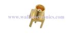MCX Female Straight for PCB Mount, PCB Mount MCX Female Straight Connector, MCX Connctor, Gold Plated, 50ohm