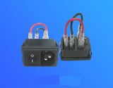 15A AC Socket 3 Pin Fuse Holder AC Socket