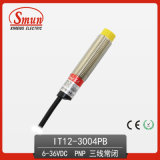 Inductive Proximity Switch 6-36VDC Three-Wires DC PNP Normally Close Sensor with 4mm Detection Distance