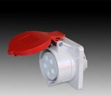 2015 Newest Panel Mounted Socket for Industrial IP44 16A Tibox