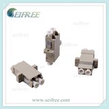 LC Duplex mm Fiber Optic Adapter FTTH CATV