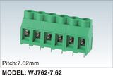 Pitch 7.62mm PCB Screw/Rising Clamp Terminal Block 300V/30A (WJ762-7.62)