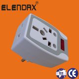 Electrical Equipment Wall Plug Set Adapter, Universal Socket Outlet, Power Plug (P7035)