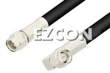 SMA Male to SMA Male Right Angle Cable