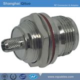 RF Connector N Straight Female Jack End-Tooth Crimp for Rg-58u (N-KY-C-3)
