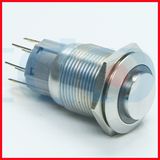 Metal Latching Type LED Illumination Push Button Switch