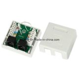 Double Port Cat. 5e RJ45 Surface Box