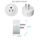 Remote Wireless Control WiFi Smart Socket Support Echo Alexa and Google Home