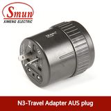 World Travel Adaptor Plug with USB for Valentine's Gifts with Comfortable Touching