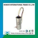 Cbb65 Motor Capacitor, Double-Core, Wire Type.