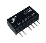 2W-3W Fixed Input, Dual Output DC to DC Converter