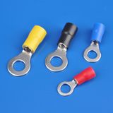 Insulated Ring Terminal with Single Sleeve