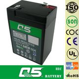 6V4.0AH, VRLA, Emergency Light, AGM, UPS, Security Alarm Sound Power, Equipment Toy Bicycle, RC Car Emergency Battery.