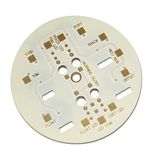 Aluminum PCB Manufacturing Single Sided Board 1.2mm Thick with Bowl-Dented Holeapplied in LED Lighting