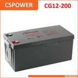 Cg12-200 China Gel Battery Factory 12V 200ah Solar Gel Battery
