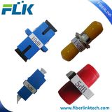Bulkhead Sc/LC/FC/St Fixed Fiber Optical Connector Attenuator