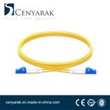 3 Meter Simple-Mode Duplex Fiber Optic Cable (9/125) LC to LC