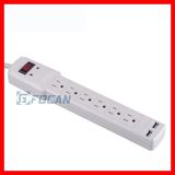 American Power Strip with USB Port