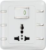 Ee-Hm-K09 13A 1 Gang Multi-Function Wall Switch