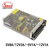Q-60b 5V8a 12V3a -5V1a -12V1a Quad Output Switching Power Supply