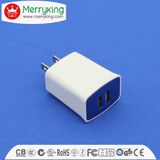 Fixed Us Plug Portable 5V 2100mA DOE VI Portable Phone Charger