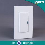 American Style A511 1gang Electrical Push Button Light Wall Switch
