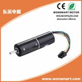 Gear Ratio 12 Volt DC Planetary Gear Motor Brushless 28mm