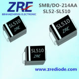 5A SL52 Thru SL510L Schottky Barrier Rectifier Diode SMB/Do-214AA Package