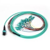 8 Cores/12 Cores/24cores Om3 Om4 Fiber Optical MPO/MTP Patch Cord