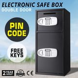 Home Use Security Safe Box Double Door Digital Safe Depository
